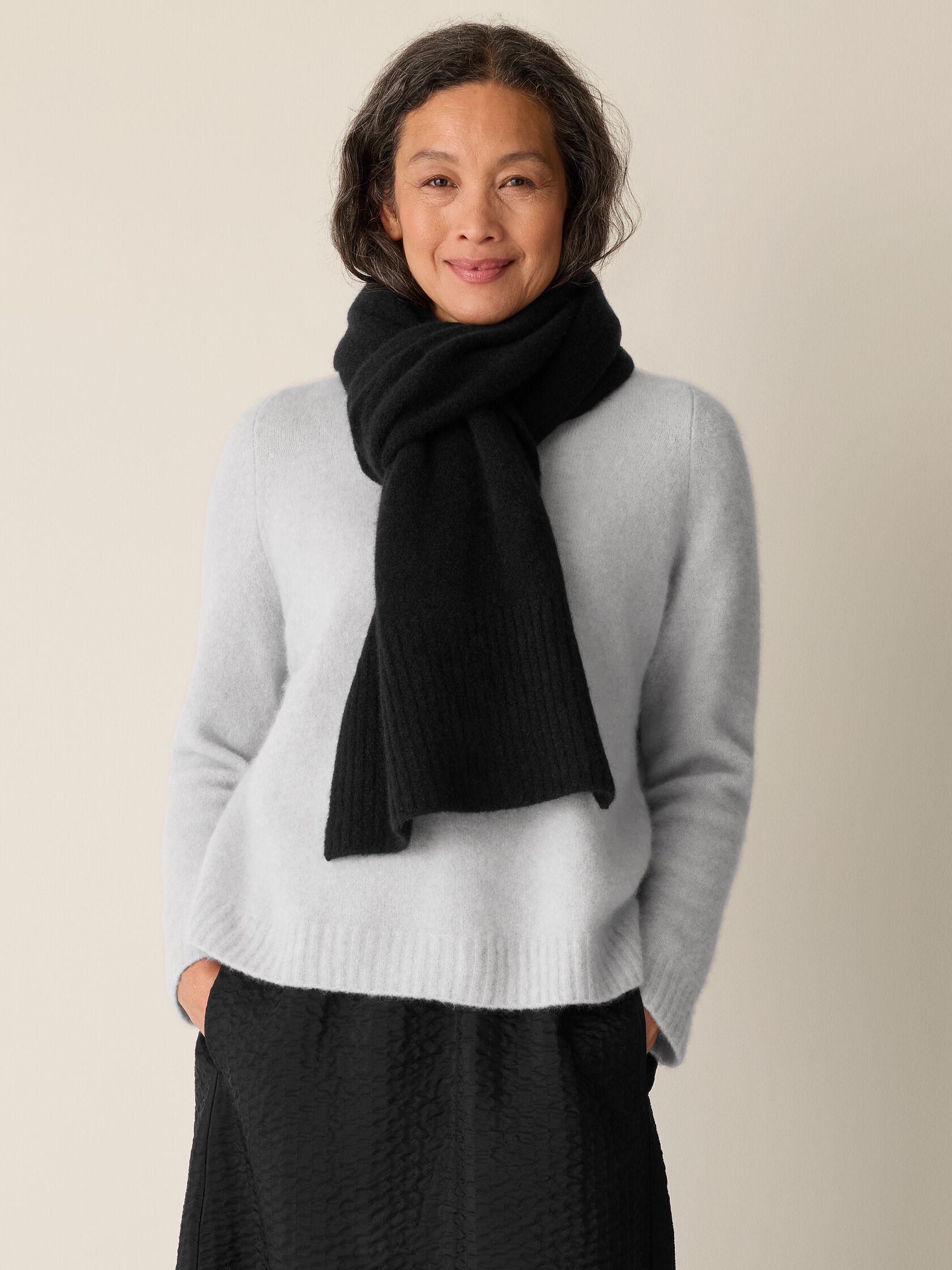 Cashmere Silk Boucle Bliss Scarf