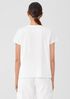 Organic Pima Cotton Jersey V-Neck Tee