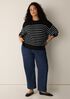Peruvian Organic Cotton Cord Crew Neck Top