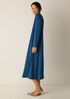 Organic Cotton Interlock V-Neck Sleep Dress