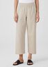 Cotton Hemp Straight Pant