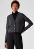 Merino Cropped Cardigan in Regenerative Wool
