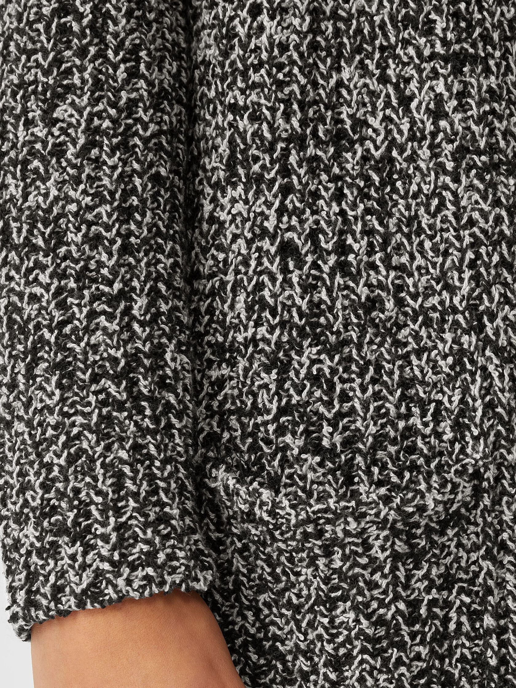 Peruvian Organic Cotton Boucle Cardigan