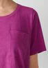 Organic Cotton Slubby Jersey Pocket Tee