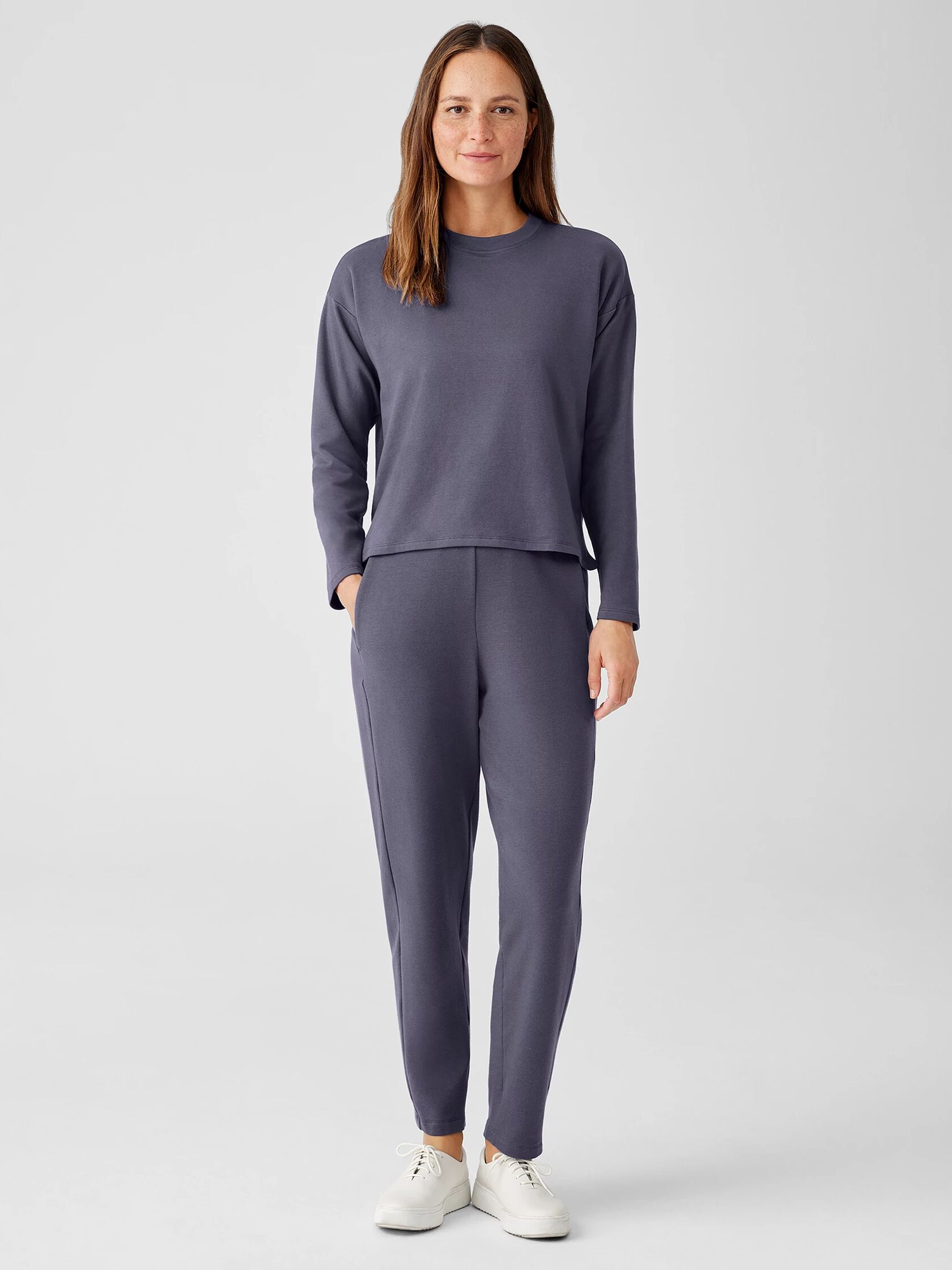 Cozy Brushed Terry Hug Slouchy Pant