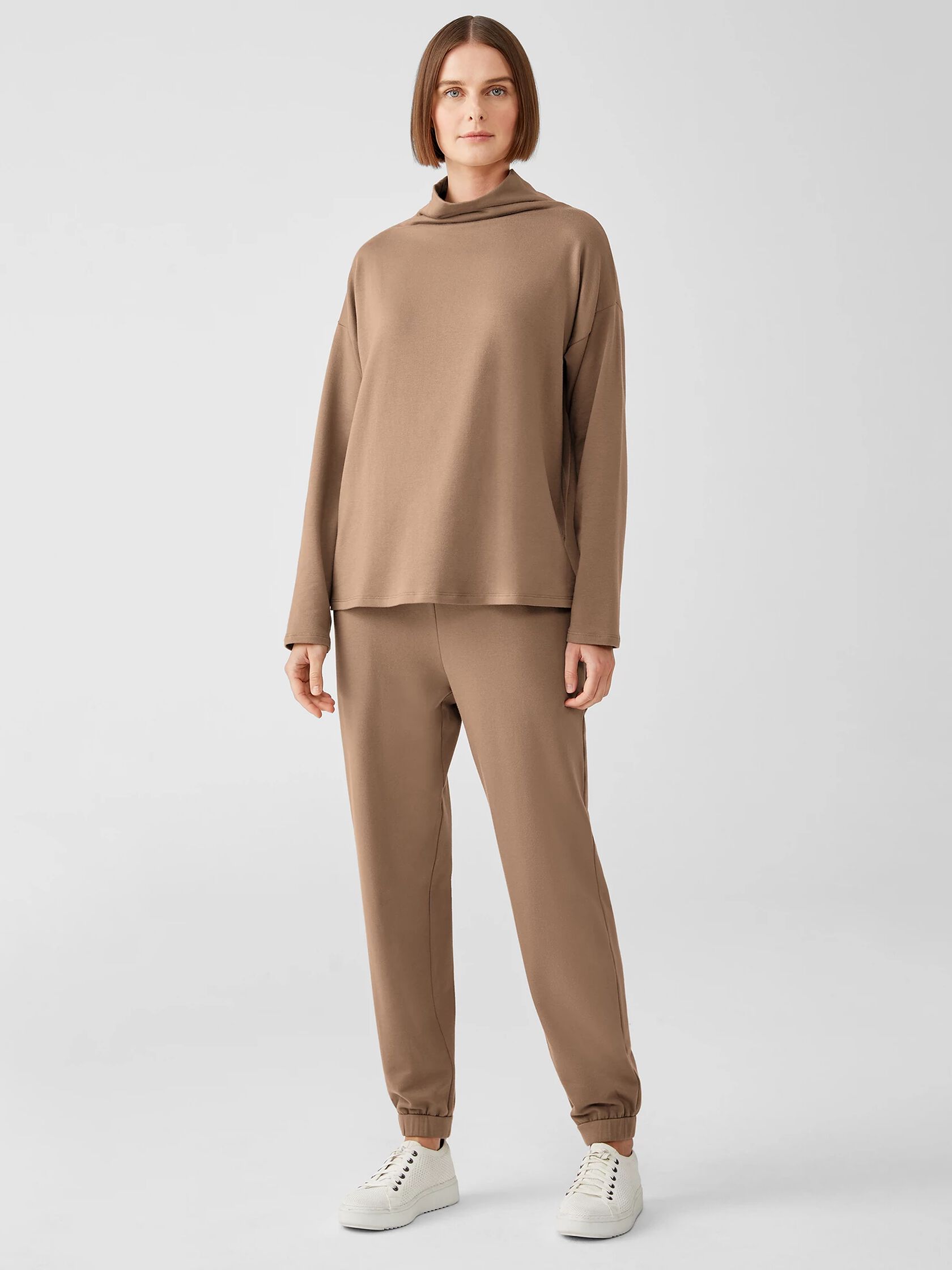 Cozy Brushed Terry Hug Jogger Pant | EILEEN FISHER