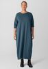 Stretch Jersey Knit Oval Dress