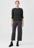 Merino Jersey Straight Pant
