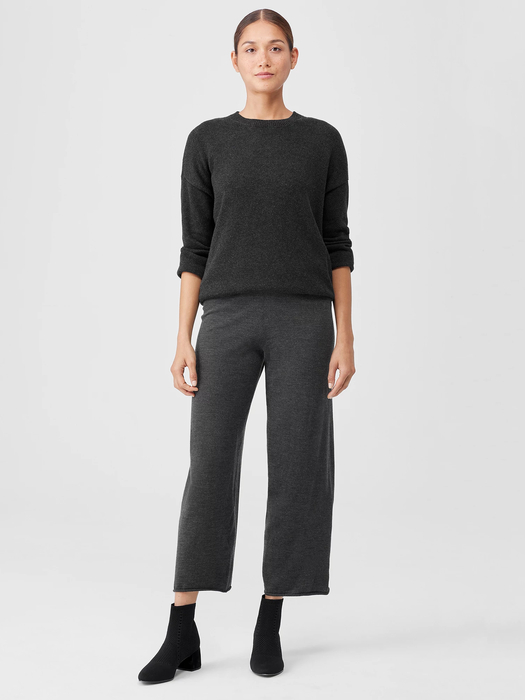 Merino Jersey Straight Pant