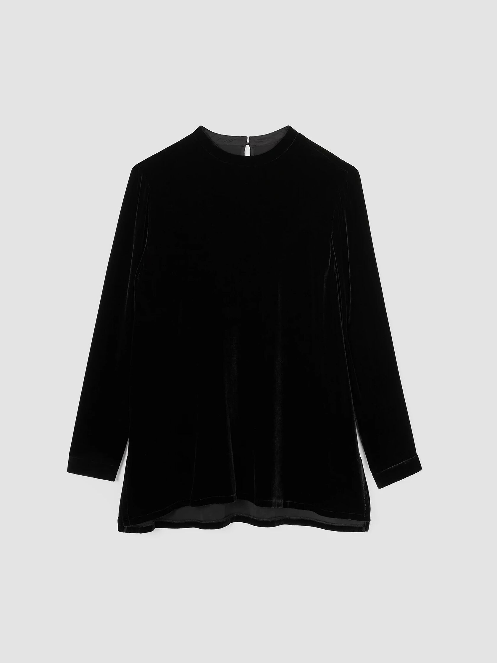 Velvet Mock Neck Top