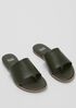 Edge Nappa Leather Slide