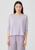 Organic Linen Cotton Jersey Box-Top