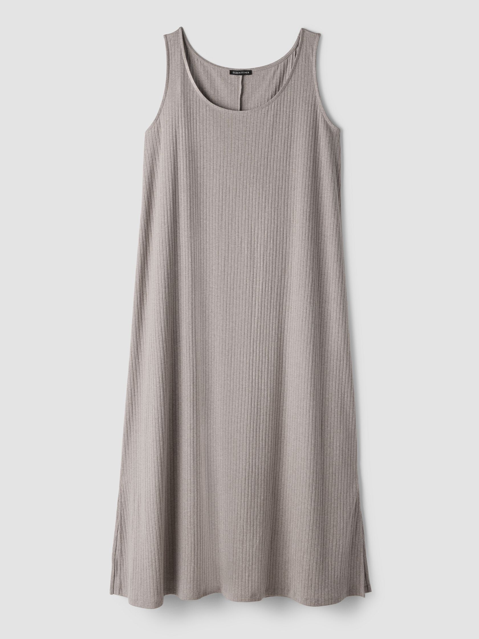 Organic Cotton Rib Tank Sleep Dress