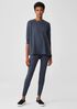 Cozy Brushed Terry High-Waisted Leggings