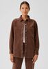 Organic Cotton Stretch Corduroy Shirt Jacket