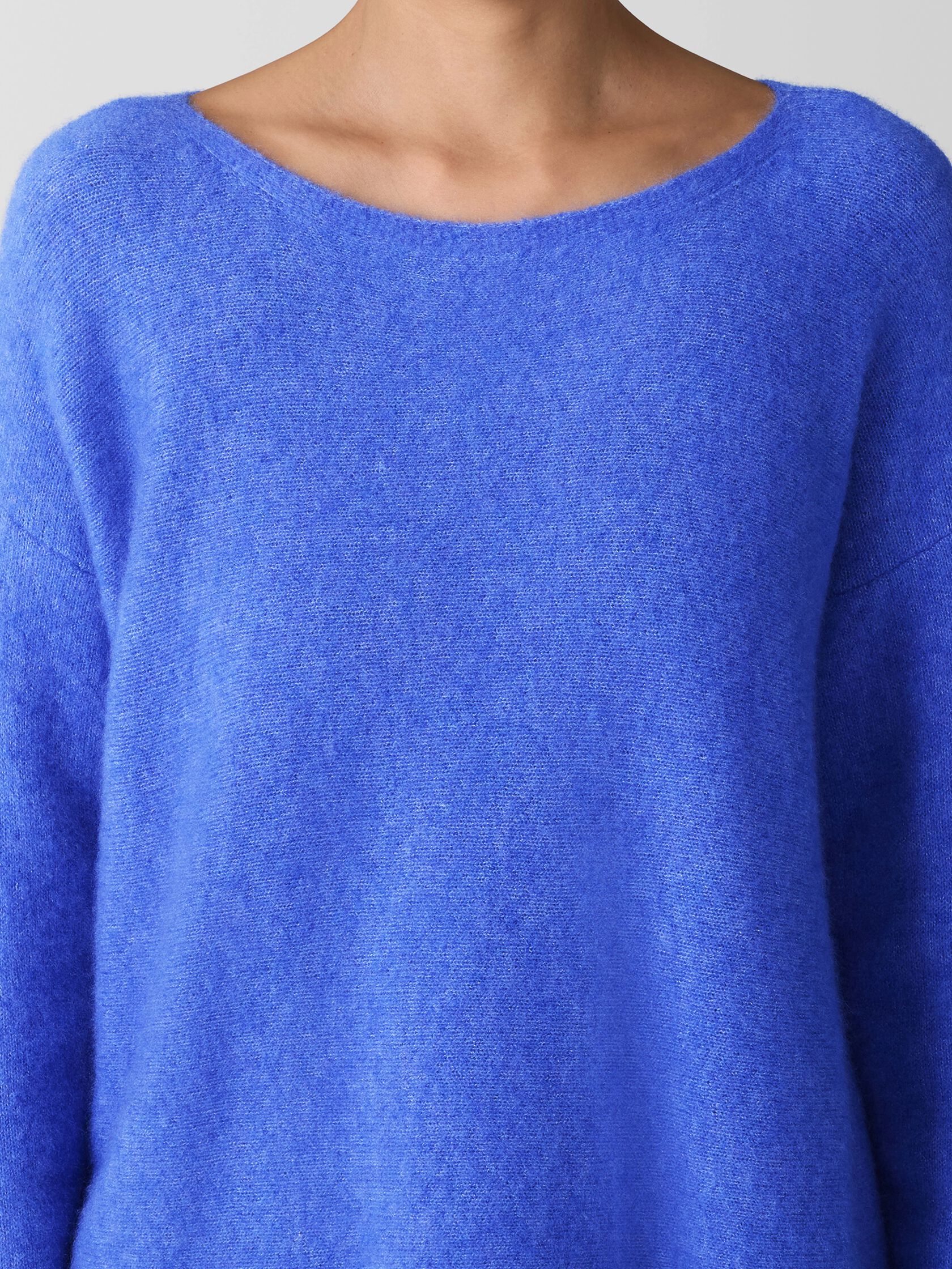 Cashmere Silk Bliss Bateau Neck Top