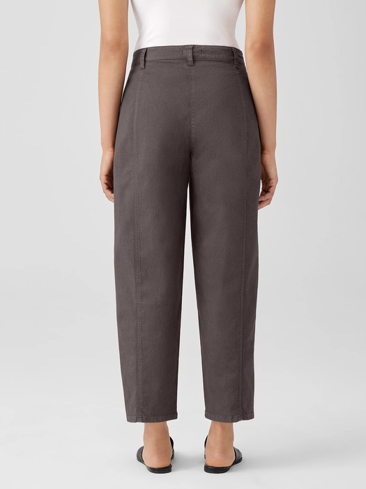 Organic Cotton Denim Lantern Pant