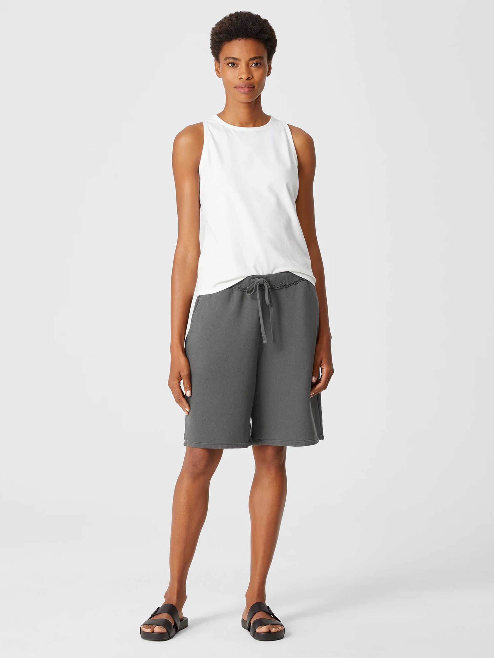 Organic cotton terry short