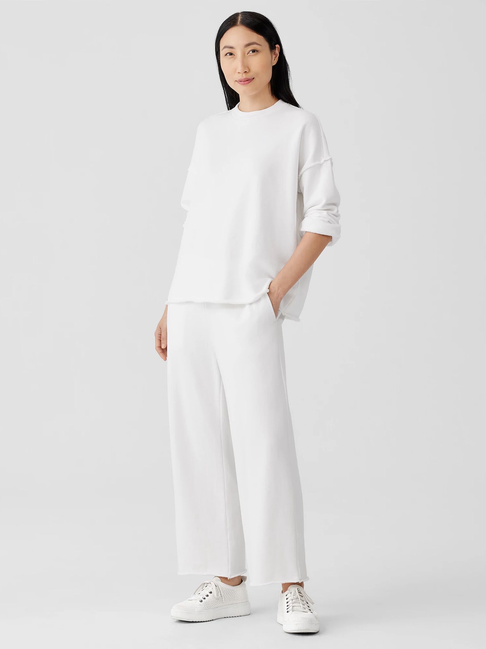 Organic Cotton French Terry Box-Top
