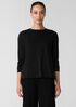 Organic Pima Cotton Jersey Long-Sleeve Tee