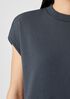 Organic Cotton French Terry Crew Neck Top