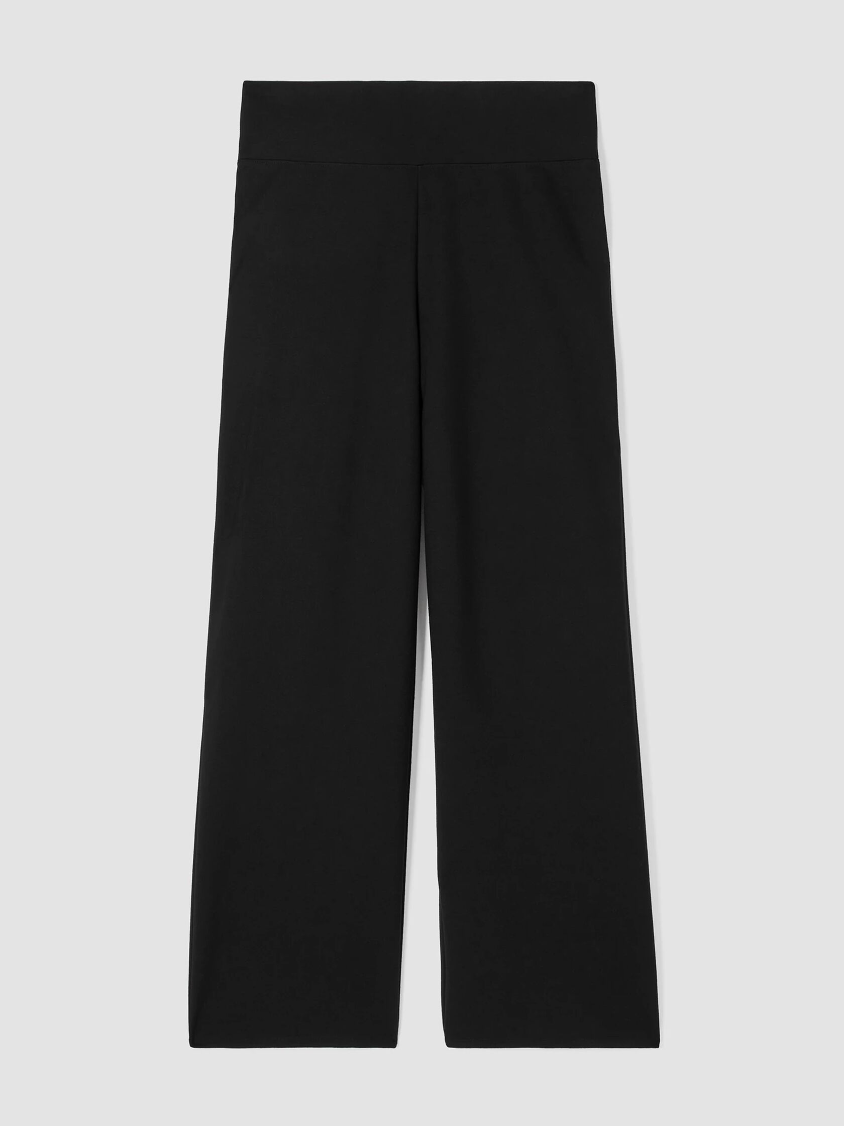 Washable Flex Ponte Wide-Leg Pant