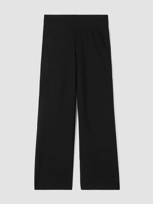 Washable Flex Ponte Wide-Leg Pant