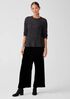 Merino Sequin Crew Neck Top