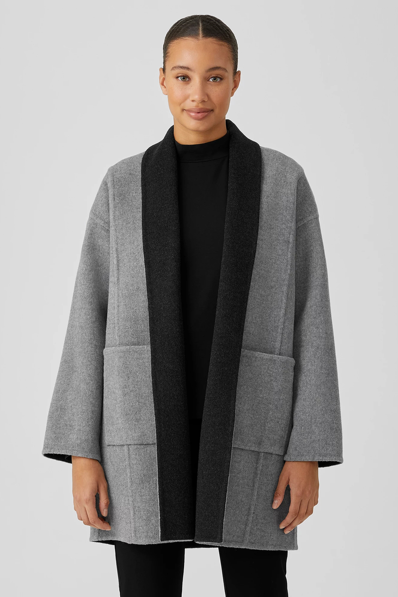 Doubleface Wool Cashmere Coat