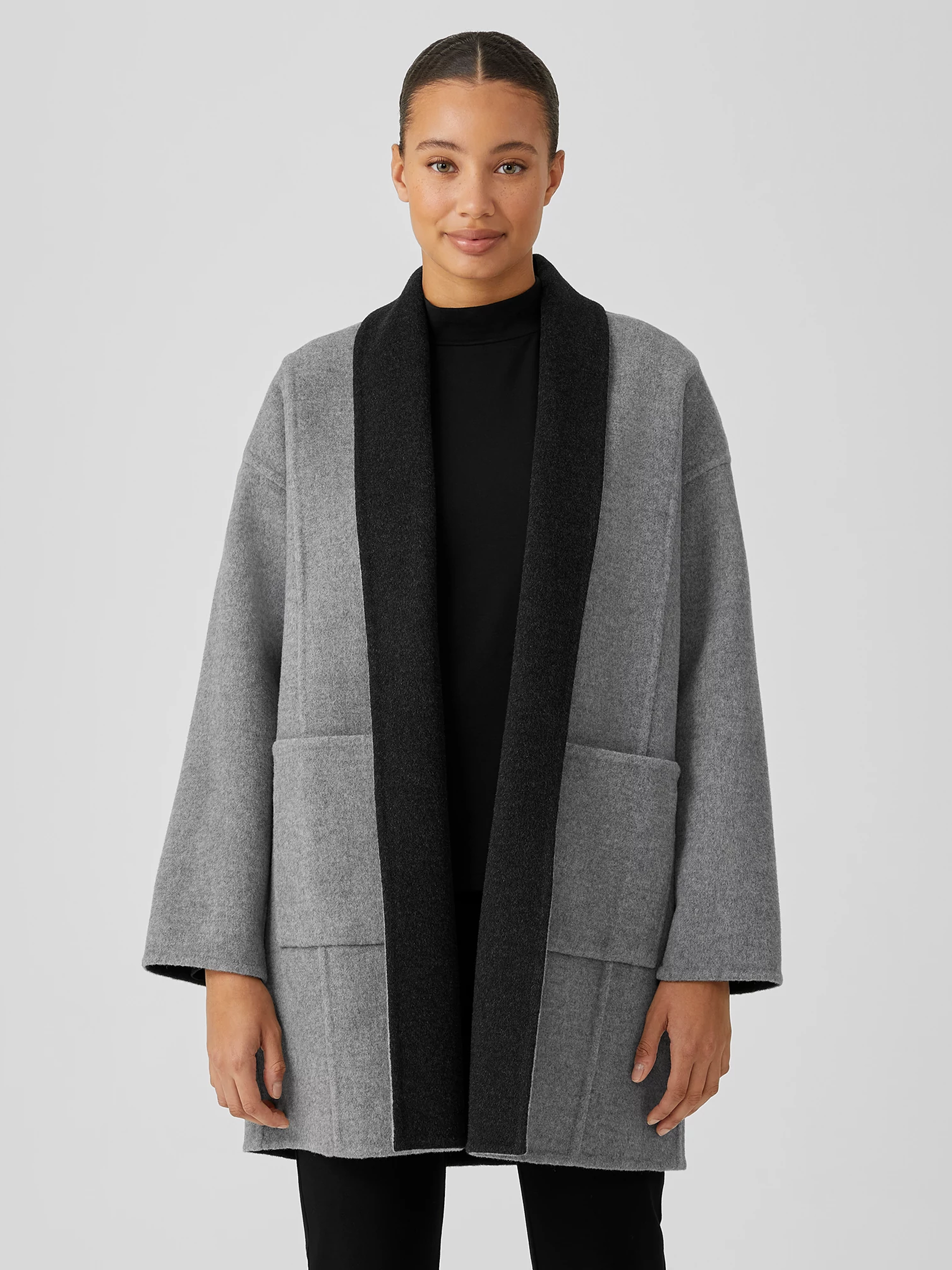 Doubleface Wool Cashmere Coat