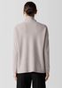 Italian Cashmere High Collar Cardigan