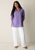 Organic Cotton Lofty Gauze Classic Collar Shirt