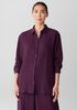 Organic Cotton Lofty Gauze Classic Collar Shirt