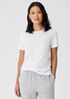 Organic Pima Cotton Jersey Short-Sleeve Tee