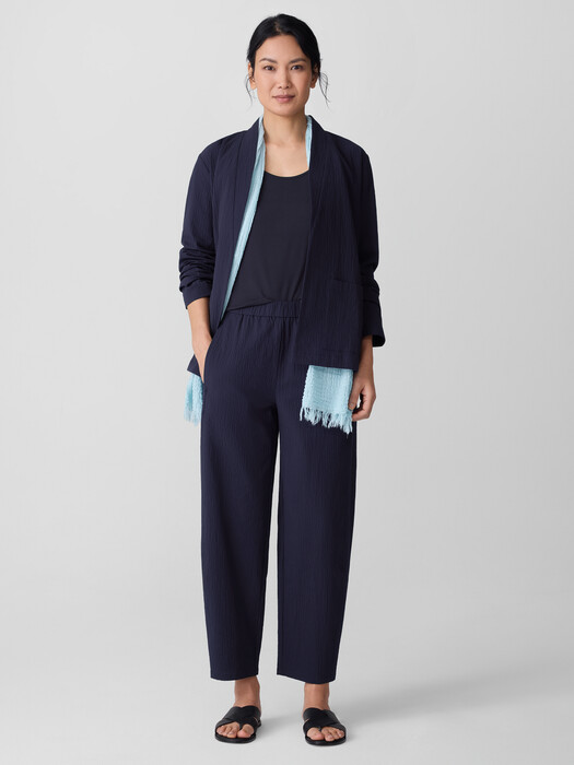 Organic Cotton Pucker Lantern Pant