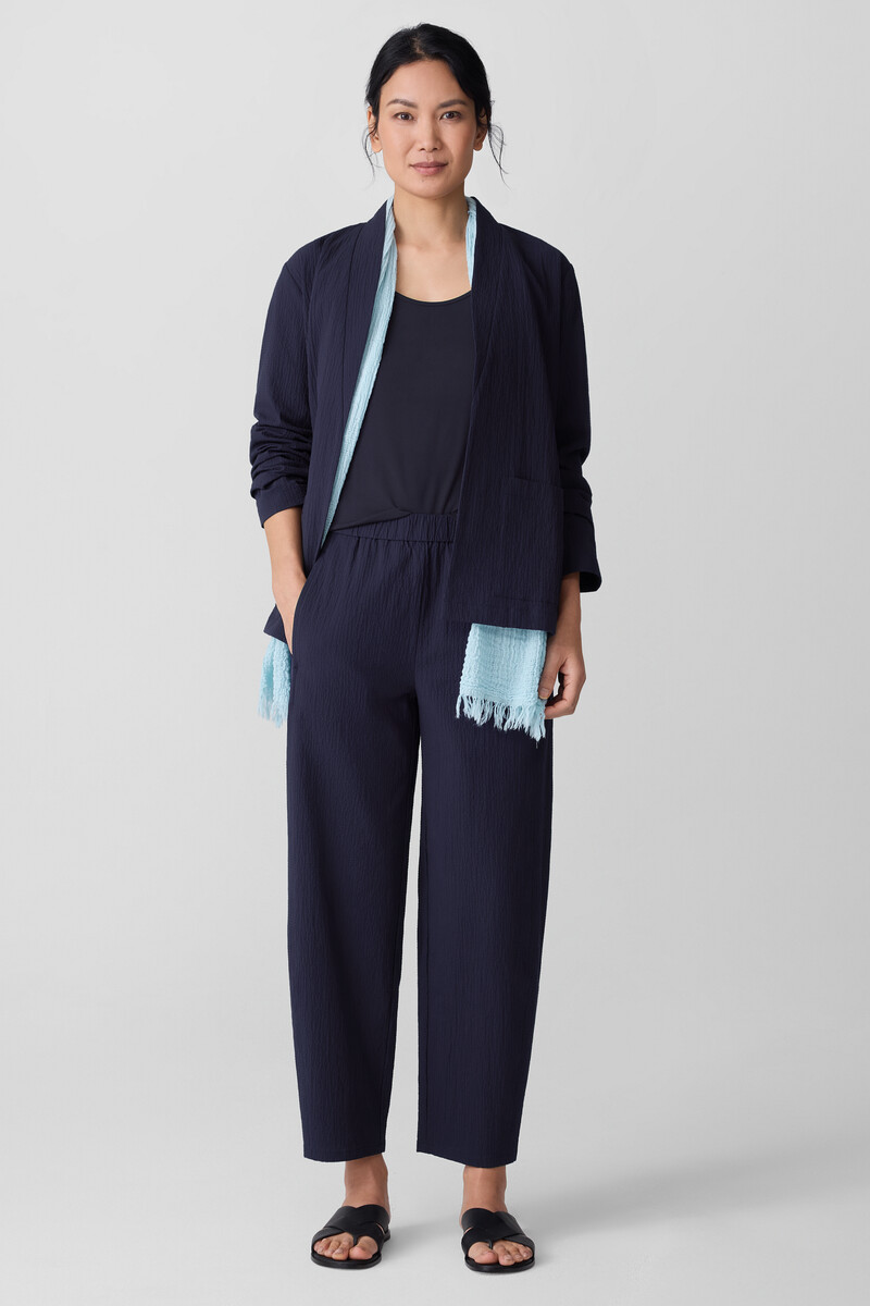 Organic Cotton Pucker Lantern Pant Organic Cotton Pucker Lantern Pant
