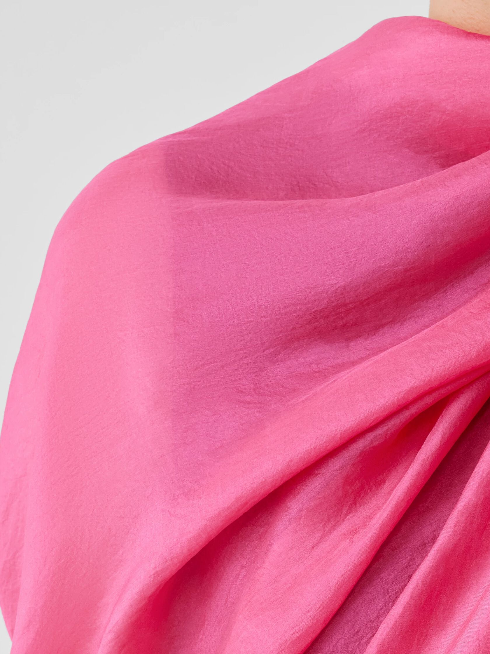 Washed Silk Parachute Scarf