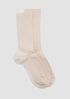 Cotton Rib Crew Sock