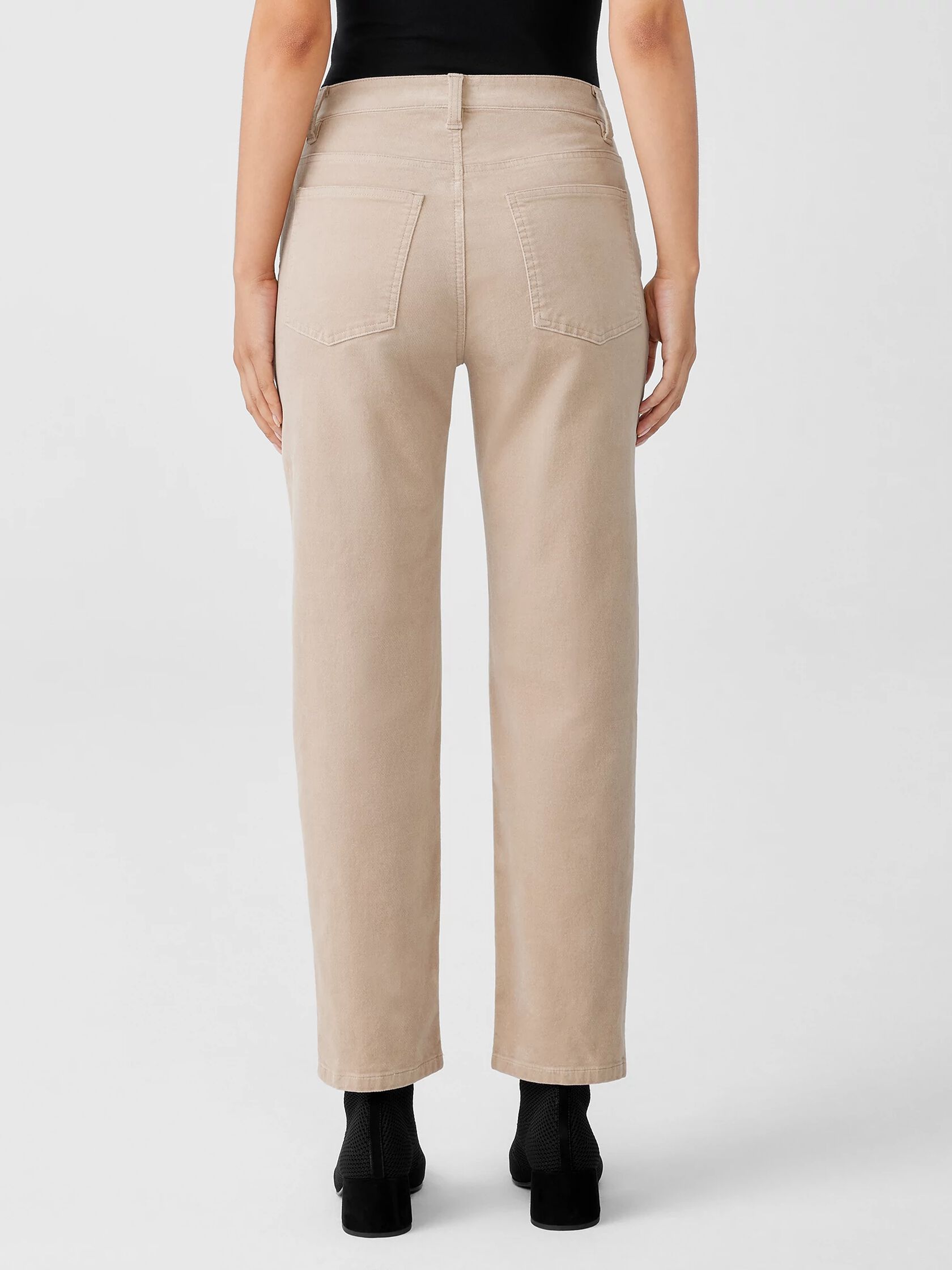 Organic Cotton Stretch Velveteen Pant