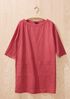 Renew Overdye Organic Cotton Dress, XS