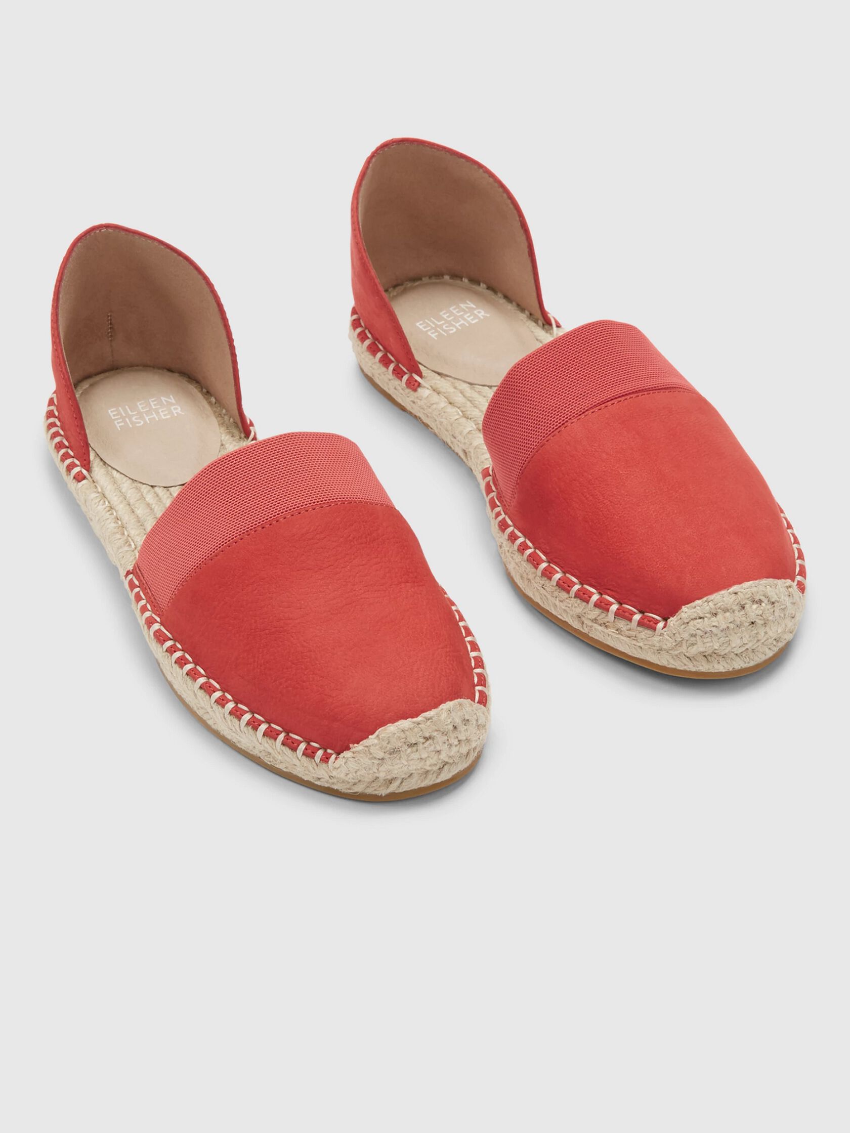 Lady Tumbled Nubuck Espadrille