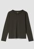 Organic Pima Cotton Jersey Long-Sleeve Tee
