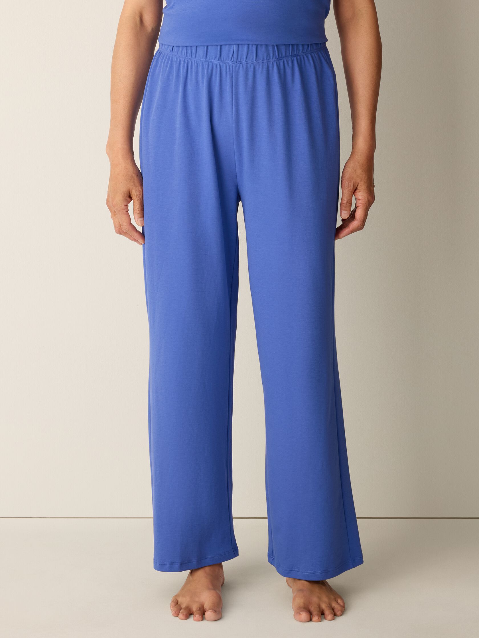 Organic Cotton Interlock Straight Sleep Pant