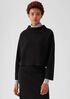 Lightweight Boiled Wool Boxy Top in Responsible Wool