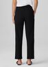 Pima Cotton Stretch Jersey Pintuck Pant