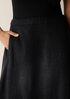 M&eacute;lange Felted Wool Jersey Lantern Skirt in&nbsp;Regenerative Wool