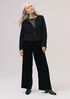 Velvet Wide-Leg Pant