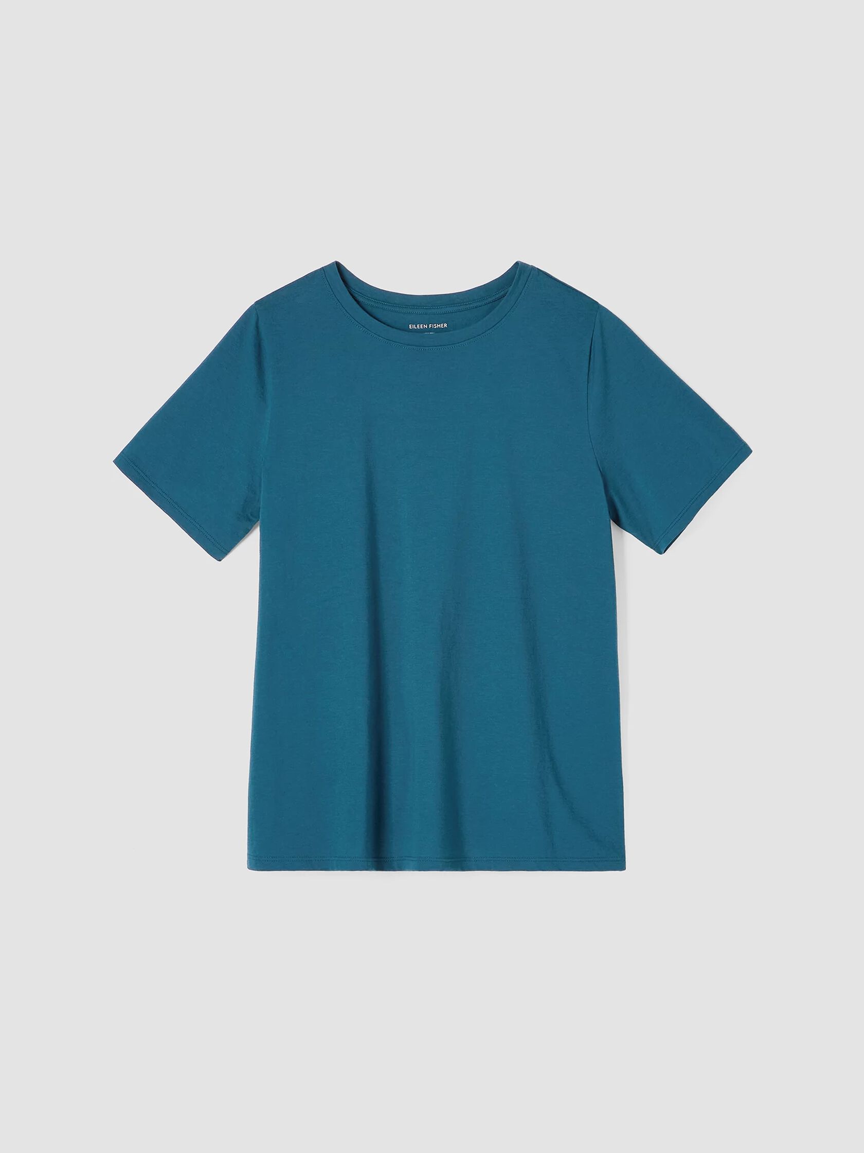 Organic Pima Cotton Jersey Round Neck Tee