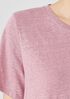 Organic Linen Jersey Crew Neck Tee