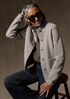 Lightweight Boiled Wool Flight Jacket in Regenerative Wool